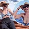 Georgia Toffolo flashes her abs in a skimpy blue bikini as she shares hilarious video from her nightmare boat trip in Greece