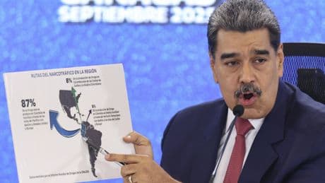 Trump says the U.S. military targeted a boat allegedly carrying drugs from Venezuela