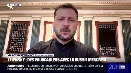 Guerre Ukraine Russie: "La réunion est prévue pour mercredi", annonce Volodymyr Zelensky