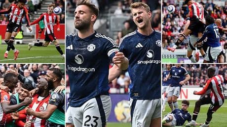 Brentford 4-3 Man United: Heavily-rotated Red Devils lose again in the Premier League as Ruben Amorim puts all his eggs in Europa League basket