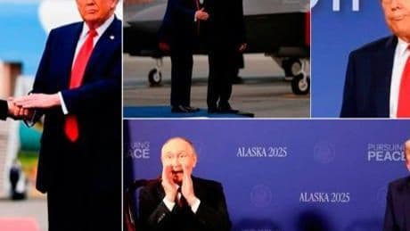 Son Dakika! Trump ve Putin'in vücut dilleri ne mesaj veriyor? Kare kare analiz