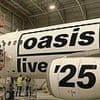 PICTURED: The personalised plane Liam and Noel Gallagher will use for Oasis's comeback tour this summer... It's just a shame it's not Supersonic