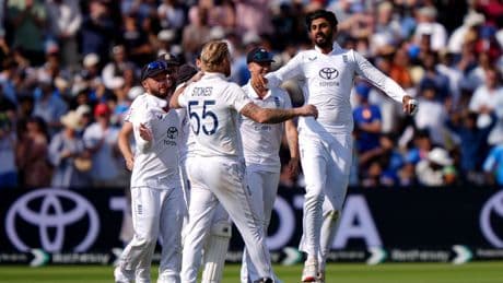 Shoaib Bashir defies injury to claim final wicket in dramatic England win