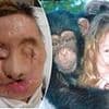 Woman whose face was ripped off by a chimpanzee reveals what she looks like 16 years after pioneering face transplant