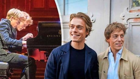 ’Pianobroers’ Arthur en Lucas Jussen staan op ranglijstjes tussen grote dj’s: ’Maar wereldsterren zijn we niet’