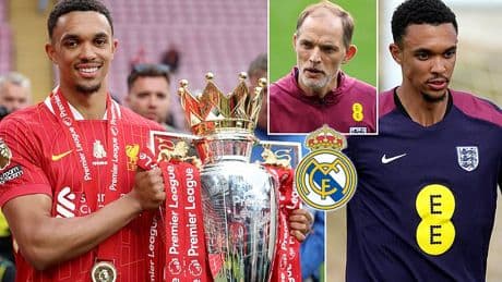 Thomas Tuchel reveals why he thinks Trent Alexander-Arnold is a good fit for Real Madrid - as England boss makes request to fans over Liverpool departee's controversial move
