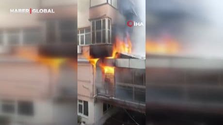 Şişli’de bir restoranda yangın paniği