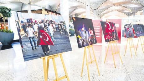 15 Temmuz sergisi İstanbul Havalimanı’nda