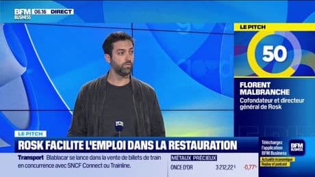 Rosk facilite l'emploi dans la restauration