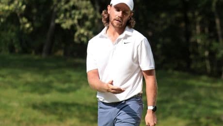 Tommy Fleetwood’s 18th hole putt ‘hits ball mark’ as Brit heartbreakingly denied £2.7m PGA Travellers Championship title