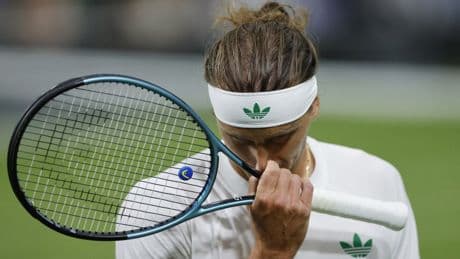 Tennis in Wimbledon: Zverev gerät in die Sperrstunde