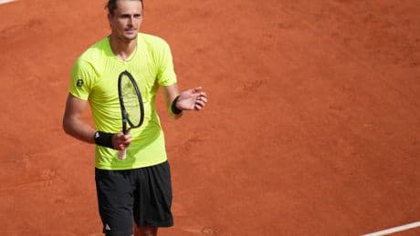 Zverev guarda fuerzas para lo que viene con la retirada de Griekspoor