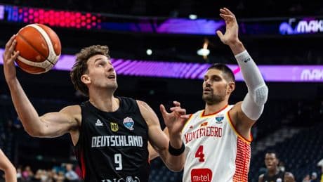 Basketball-EM: Deutschland überrollt Montenegro im Auftaktspiel – die Highlights im Video