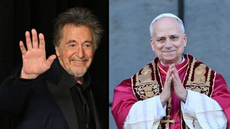 Al Pacino reçu par le pape Léon XIV au Vatican