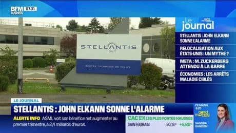 Stellantis: John Elkann tire la sonnette d'alarme et estime que l'industrie automobile est "menacée"