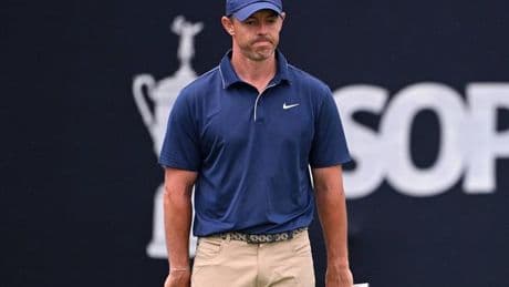 Rory McIlroy throws club and smashes tee box marker in shocking US Open meltdown