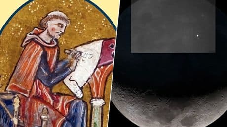 En 1178 un monje se dio cuenta de que la Luna "latía como una serpiente herida". Hoy sabemos qué son esos destellos