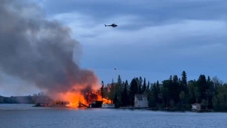 RCMP investigating fire at Falcon Lake, Man. cottage