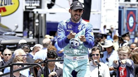 IndyCar-coureur Rinus van Kalmthout neemt afscheid van Dale Coyne Racing: ’Zal dit seizoen nooit vergeten’