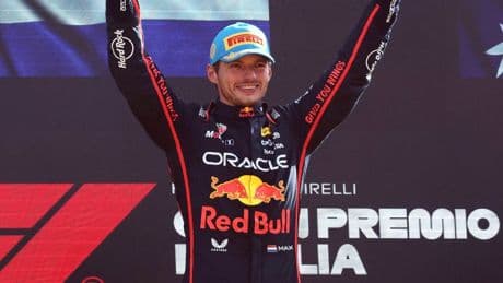 Verstappen realistisch na verrassende winst in Monza: 'We zijn nu niet ineens terug'