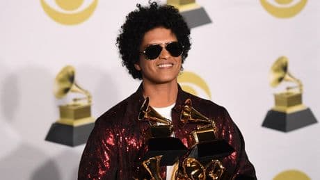 Bruno Mars Beats One Of His Own Biggest Hits With A Grammy-Winning Smash