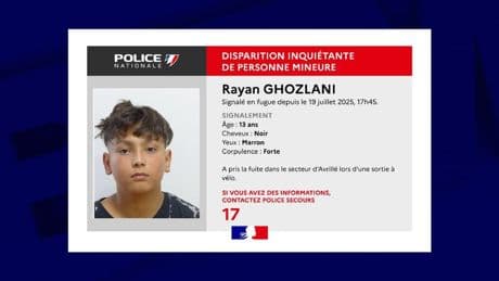 Disparition inquiétante d'un adolescent de 13 ans dans le Maine-et-Loire, un appel à témoins lancé