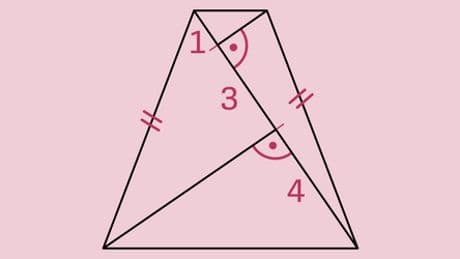 Rätsel der Woche: Wie groß ist die Fläche des gleichschenkligen Trapezes?