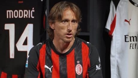 Modric: &quot;Quando mi ha chiamato il Milan avevo gi&agrave; tutto chiaro. Serie A dura fisicamente&quot;