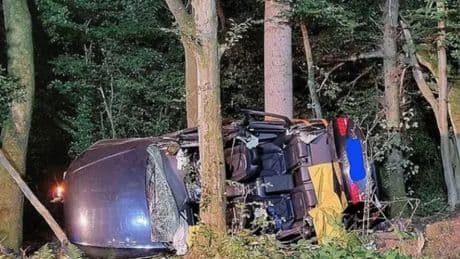 Married couples dead after Brit car smashes into trees in German countryside