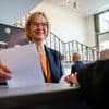 Als BSW-Landechefin bestätigt: Katja Wolf setzt sich gegen Wagenknechts Willen durch