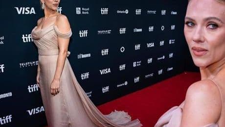 Scarlett Johansson geceye damga vurdu! Adeta bir 'peri kızı'