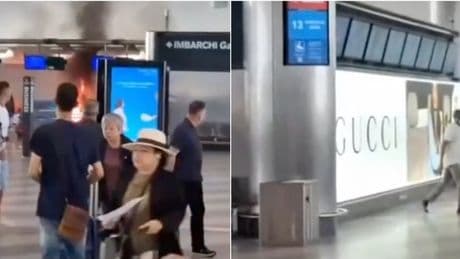 Malpensa, spacca i monitor con un martello e appicca incendio: fiamme al Terminal e paura in aeroporto. Fermato un 28enne del Mali