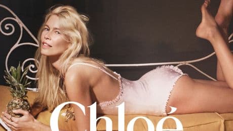 Für Chloé: Claudia Schiffer wagt ein bisschen Nouvelle Vague
