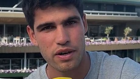 Carlos Alcaraz claims he ‘will do whatever she wants me to do’ in revealing Emma Raducanu interview amid romance rumours