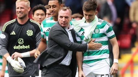 Kieran Tierney sick during Celtic half time break as returning hero overcomes bug to star in Aberdeen win