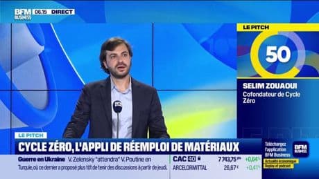 Cycle Zéro, l'appli de réemploi de matériaux