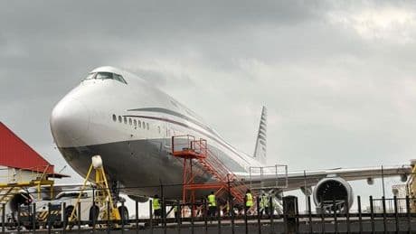 Künftige "Air Force One": USA nehmen geschenkten Jumbojet von Katar offiziell an