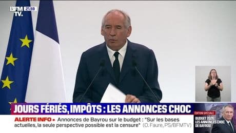 Édition spéciale - Jours fériés, impôts : les annonces choc - 15/07