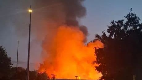 Huge fire at former Fife hotel as emergency crews tackle major blaze