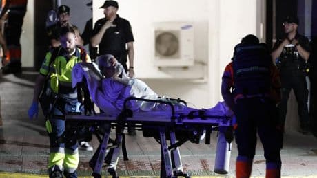 Un adulto mayor muerto y 19 heridos en el incendio de una residencia en Zaragoza