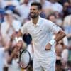 Tennis in Wimbledon: „Pump it up“: Djokovic mit Jubel-Kontroverse auf Rekordjagd