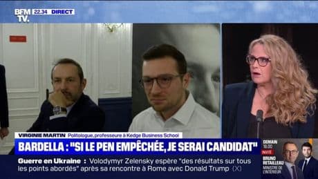 Bardella candidat potentiel pour la présidentielle 2027: pour Virginie Martin, politologue, "on peut penser à une guerre des clans qui va arriver au sein du RN"