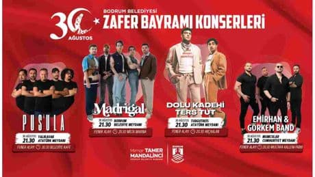 Bodrum Zafer Bayramı’na hazırlanıyor