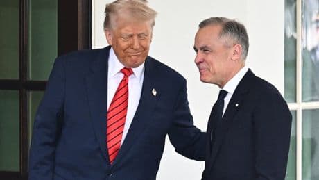 Donald Trump takes credit for Mark Carney’s election win