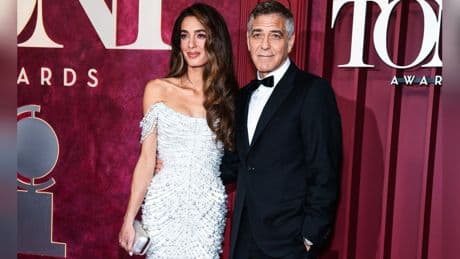 George Clooney bei den Tony Awards: Er feiert Rückkehr zu grauen Haaren