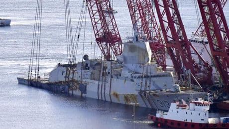 Navantia pacta con Noruega y evita una demanda de 1.300 millones por el hundimiento de una fragata