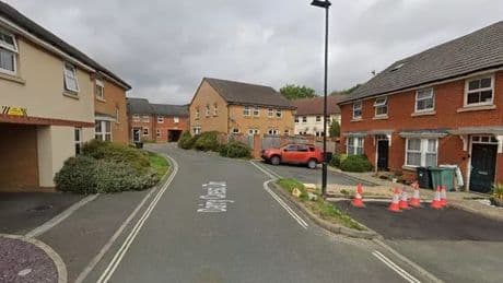 Man and woman arrested after 'limp' baby seen being carried from Newport home