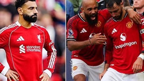 Manchester United top, Liverpool bottom half - Premier League table according to xG