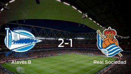 El Alavés B se hace fuerte en casa y vence a la Real Sociedad C (2-1)