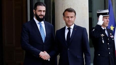 Macron appelle al-Charaa à protéger «tous les Syriens» et plaide pour la levée des sanctions